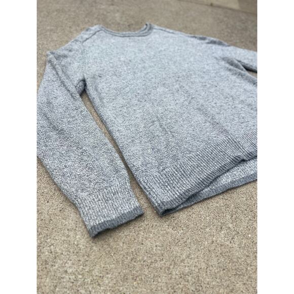 Goodfellow & Co. Sweater Men Size XL Gray Dark Gray Trim Crewneck Long Sleeve - Picture 2 of 5